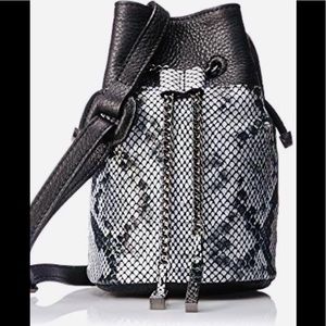 Halston Heritage Mini Bucket Handbag